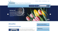 Desktop Screenshot of bistum.net